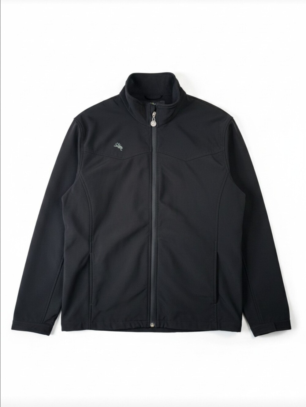 Wyoming Traders Black Soft Shell Full Zip Jacket XL